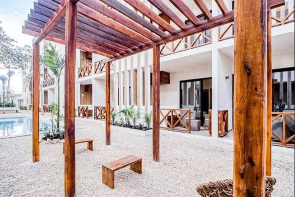 Smart Depas Elegante Apartamento Estudio Totalmente Equipado Tulum Esterno foto